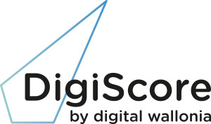 Logo Digiscore by Digital Wallonia