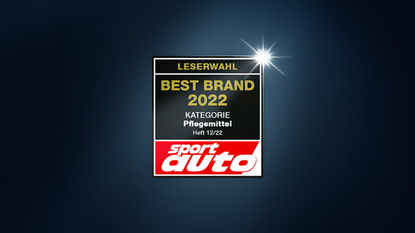 Logo für die "Best Brand 2022" von "Sport Auto"