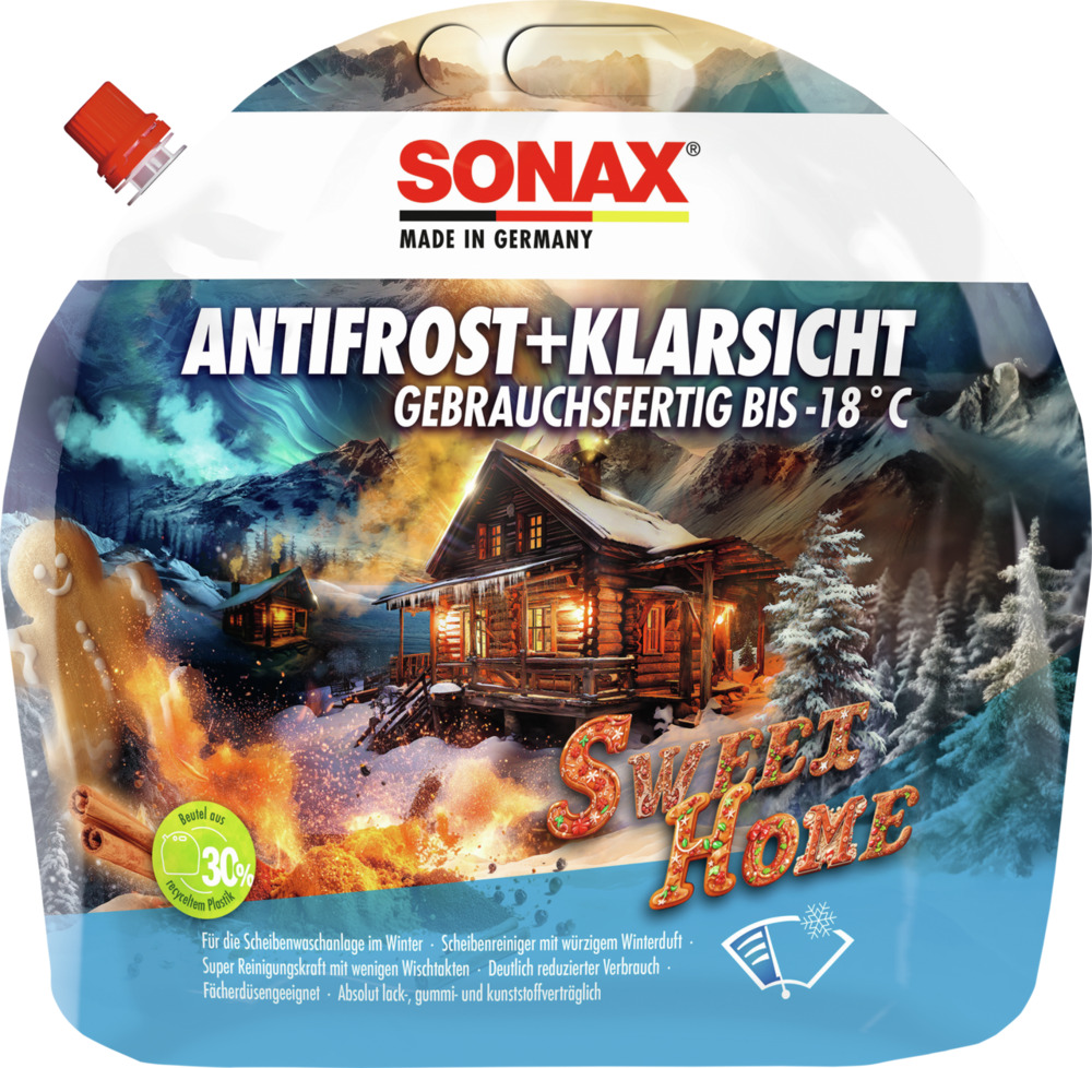 SONAX Antifrost + Klarsicht gebrauchsfertig bis -18° C Sweet Home