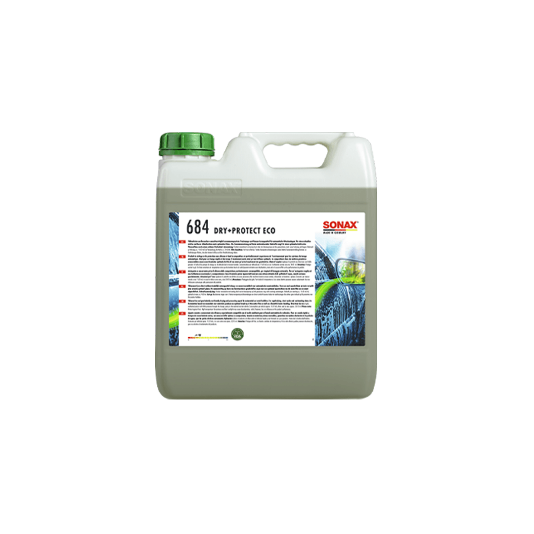 PreWash ECO mit VDA und EcoCert Logo