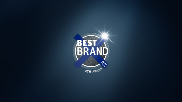 Logo für die "Best Brand ETM Award 2022" von der "Werkstatt aktuell"
