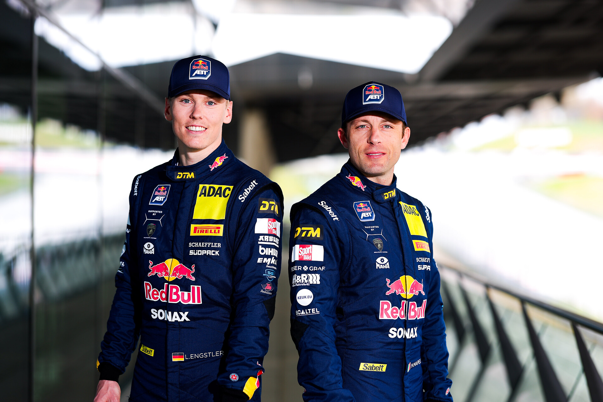 DTM-Piloten Luca Engstler und Marco Mapelli 