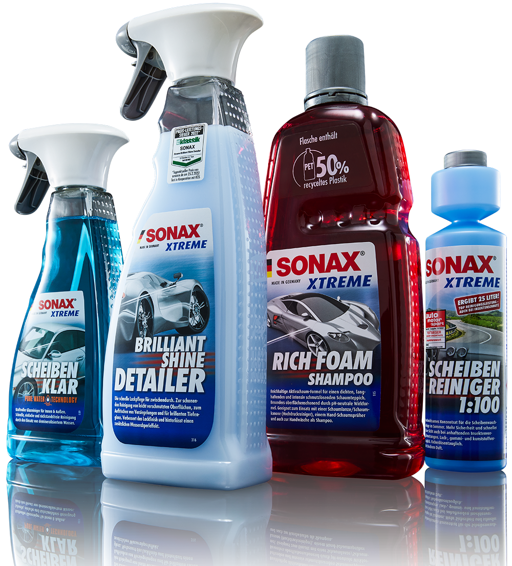 SONAX WinterFitSet dreiteilig, Winter, Reinigung & Pflege