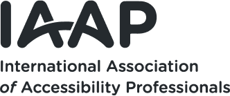 Logo till organisationen IAAP