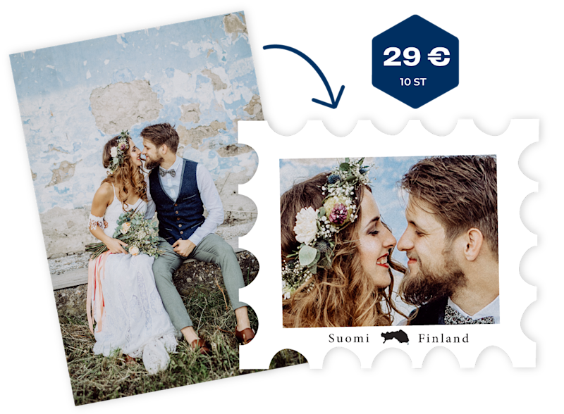 Frimärke med eget foto - Frimärken, kuvert och förpackningsmaterial