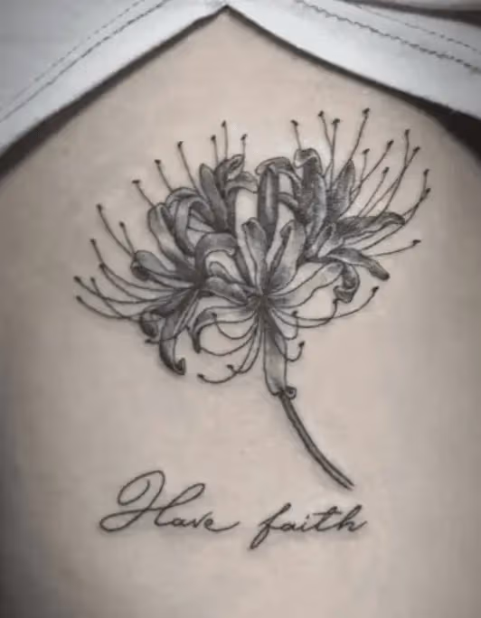 Lettering「Have faith.」