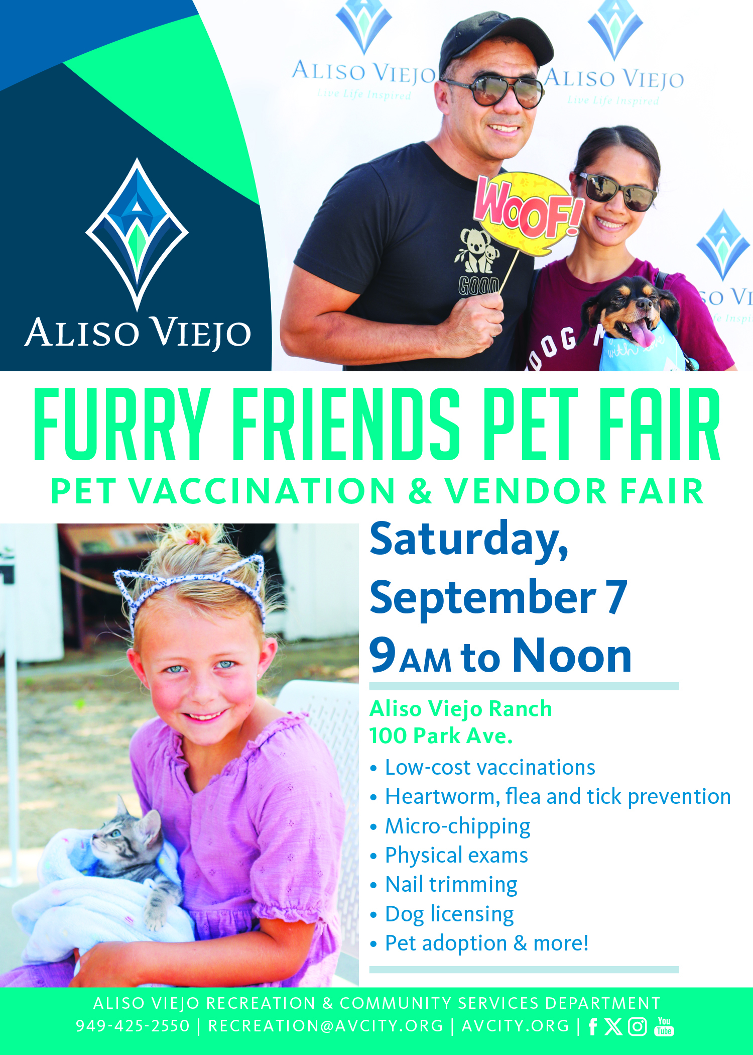2024 Summer Pet Fair Flyer
