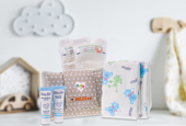 Mueller diaper changing bag and free samples