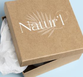 Packaging box cosmetics naturelles