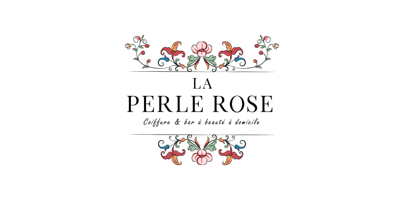 Logotype perle rose