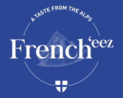 logo fond bleu FRENCH'eez