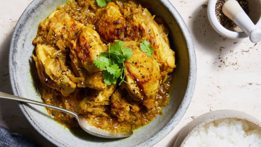 Peppery Chicken Curry 