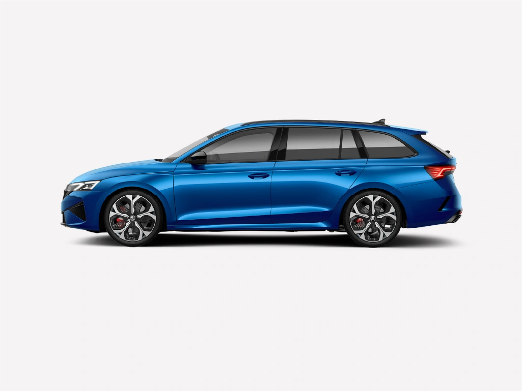 Eine Auto-Grafik auf hellgrauem Hintergrund, die die Fahrerseite eines Fahrzeug-Renderings zeigt.