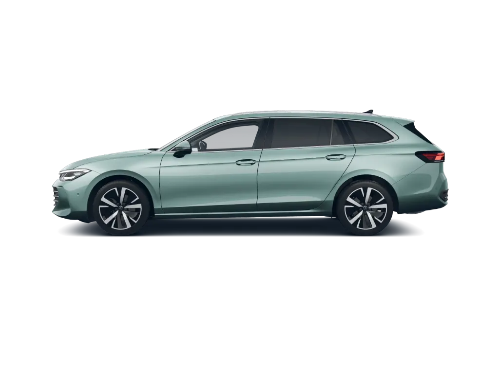 Eine Auto-Grafik auf hellgrauem Hintergrund, die die Fahrerseite eines Fahrzeug-Renderings zeigt.