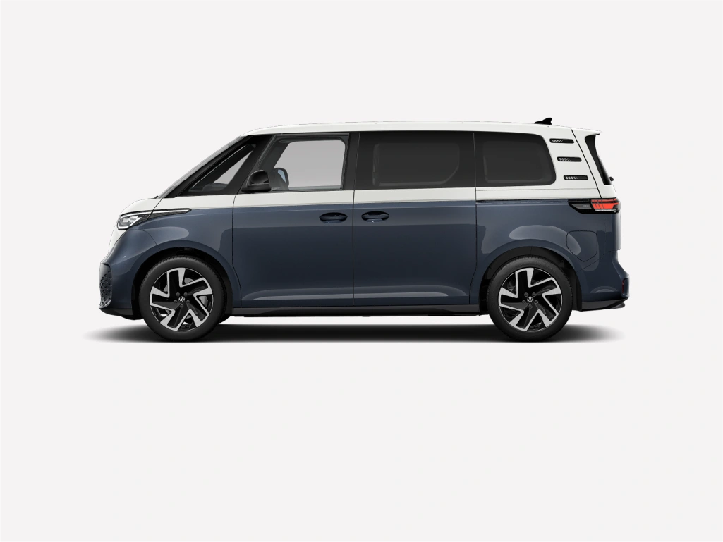 Eine Auto-Grafik auf hellgrauem Hintergrund, die die Fahrerseite eines Fahrzeug-Renderings zeigt.