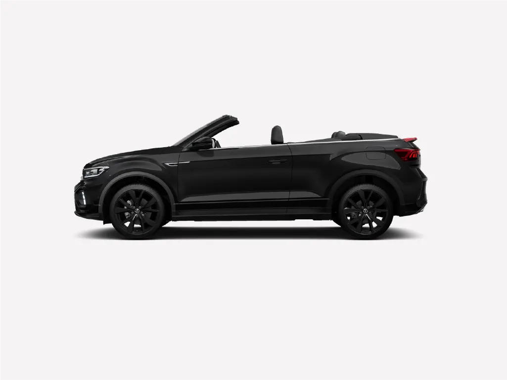 Fahrzeugtypen Slider | Cabrio | Bild Eine Auto-Grafik auf hellgrauem Hintergrund, die die Fahrerseite eines Fahrzeug-Renderings zeigt.