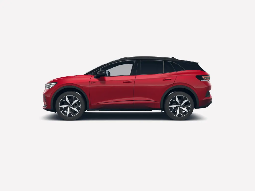 Fahrzeugkategorien Slider | Umweltbewusst | Bild Eine Auto-Grafik auf hellgrauem Hintergrund, die die Fahrerseite eines Fahrzeug-Renderings zeigt.