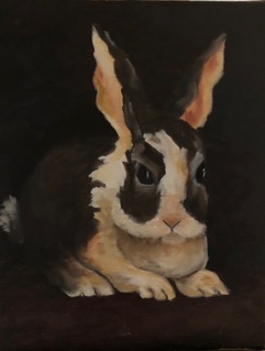 Class project:  “Rabbit” Painting