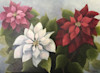 Class Sample: “Poinsettias” Painting