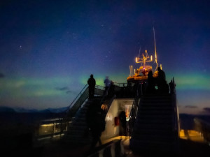 Dinner Cruise Under the Northern Lights - MS Bard - Hurtigruten Svalbard