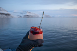 Dinner cruise in the sunset - MS Bard- Photo Eveline Lunde / Hurtigruten Svalbard