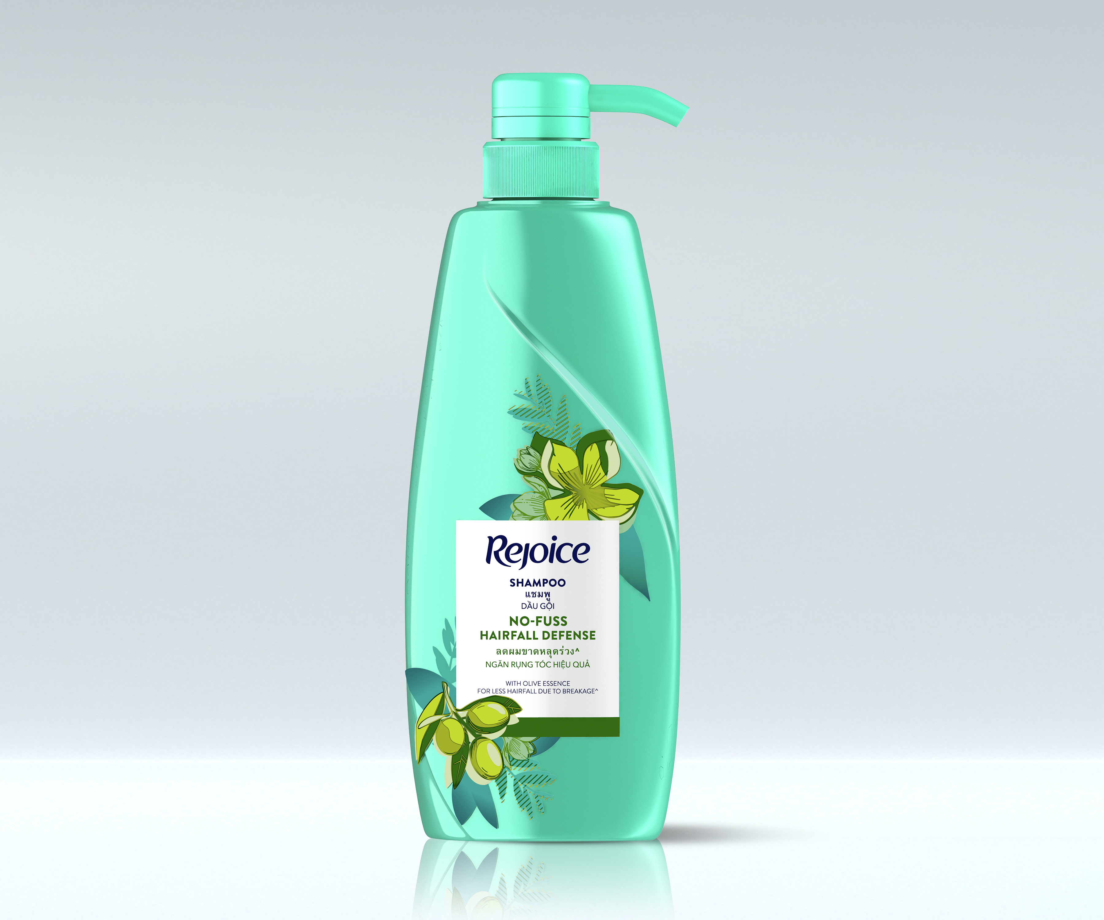 Rejoice แชมพูสระผมป้องกันผมร่วง 450ml ด้านหน้า