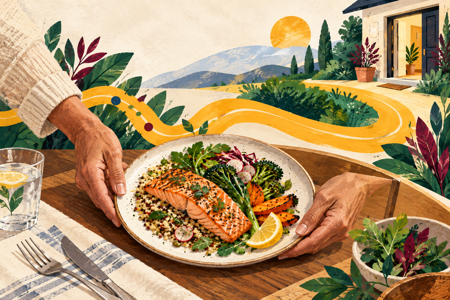 A meal benefit works when the food reaches the table and members want to eat it.