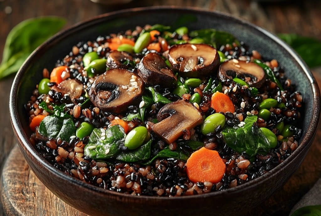 Black Rice Grain Bowl