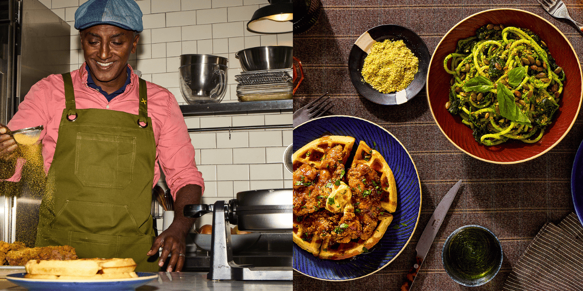 Award-winning celebrity chef Marcus Samuelsson joins CookUnity to share his global culinary journey with home diners
