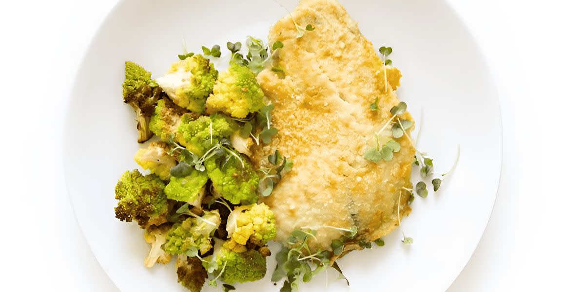 Tangy Parmesan-Crusted Tilapia