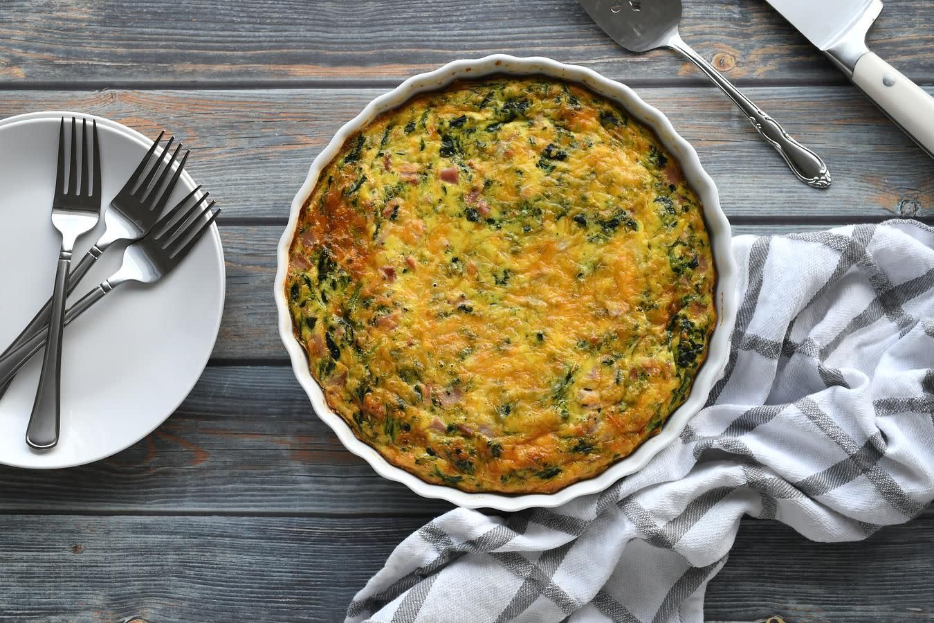 Spinach Quiche