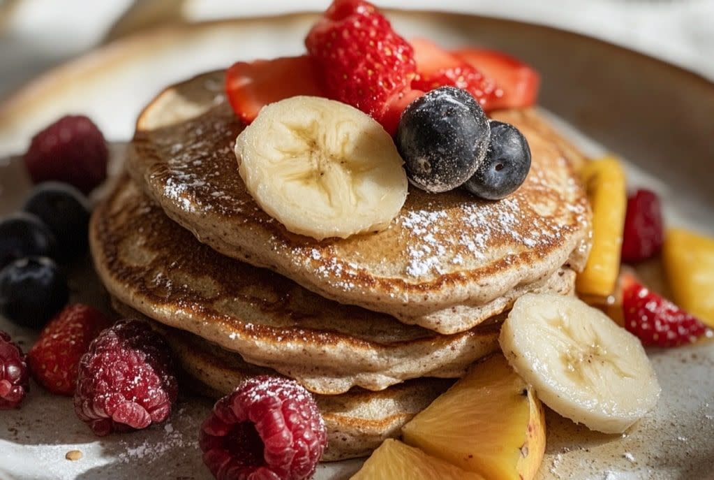 Vegan Almond Flour Pancakes