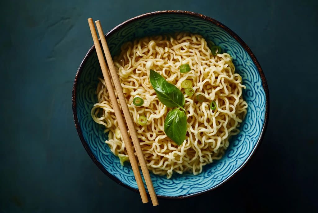 Lunar New Year Foods Longevity Noodles