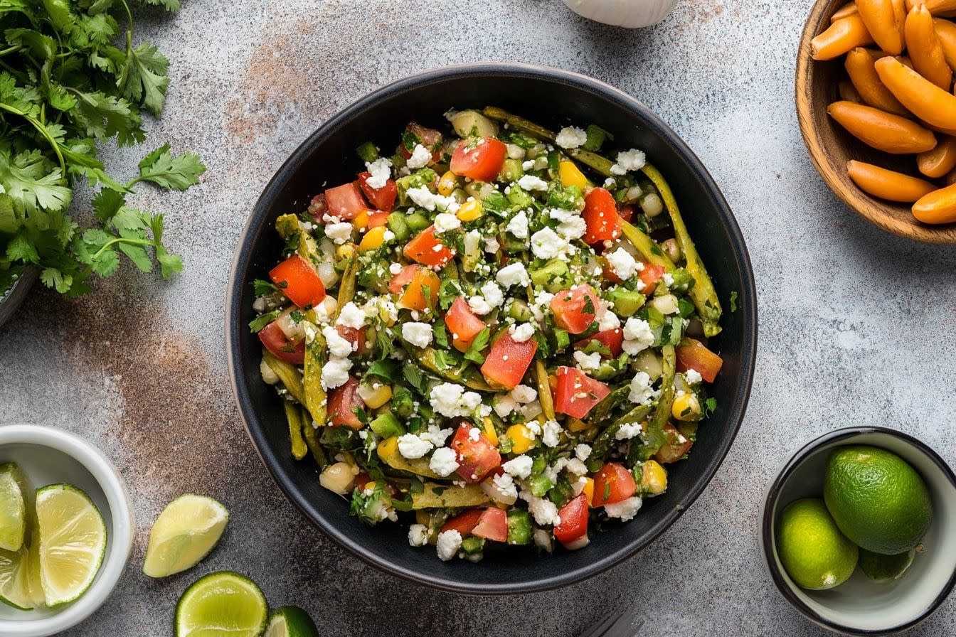 Best Mexican Foods - Salads and Sides - Nopalitos Salad