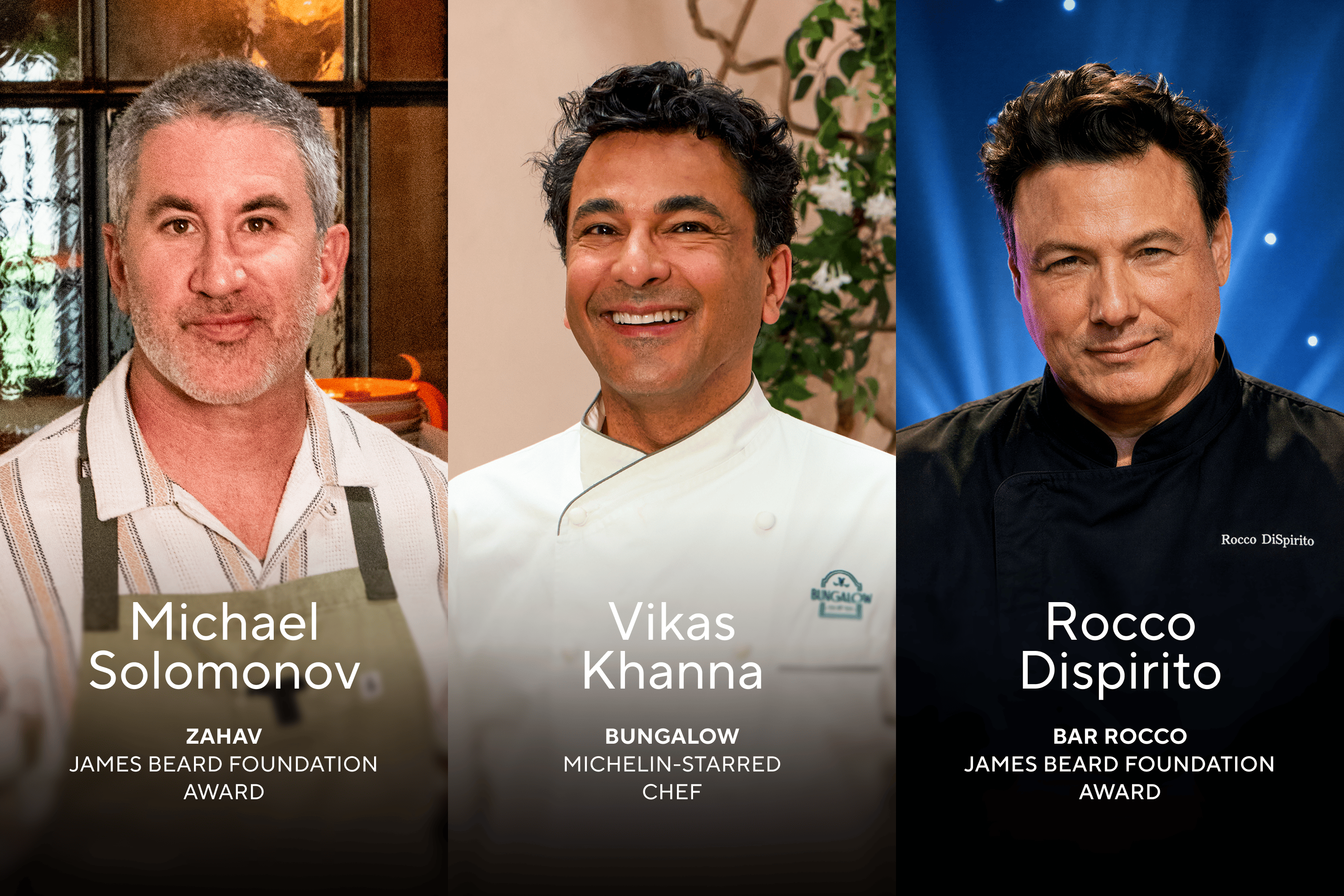 CookUnity Welcomes Award-Winning Chefs Rocco DiSpirito, Vikas Khanna, and Michael Solomonov