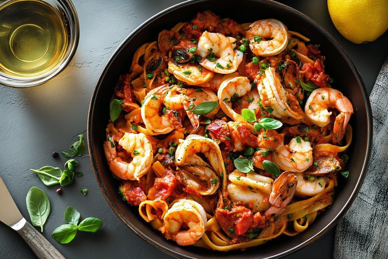Best Italian Foods - Italian Seafood - Seafood Fra Diavolo