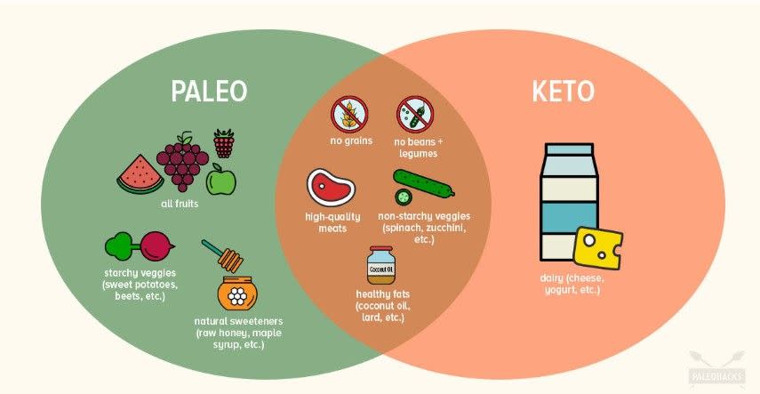 Paleo vs. Keto