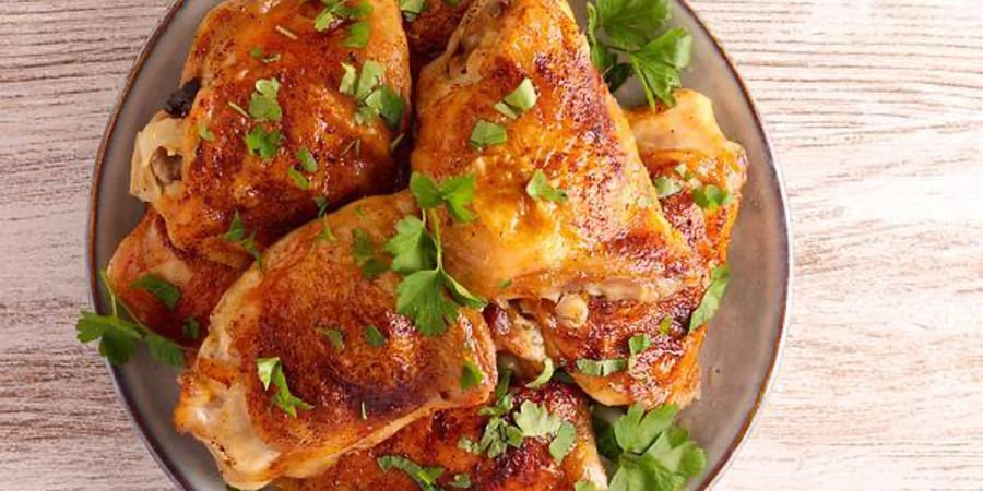 Crispy Chicken Thighs