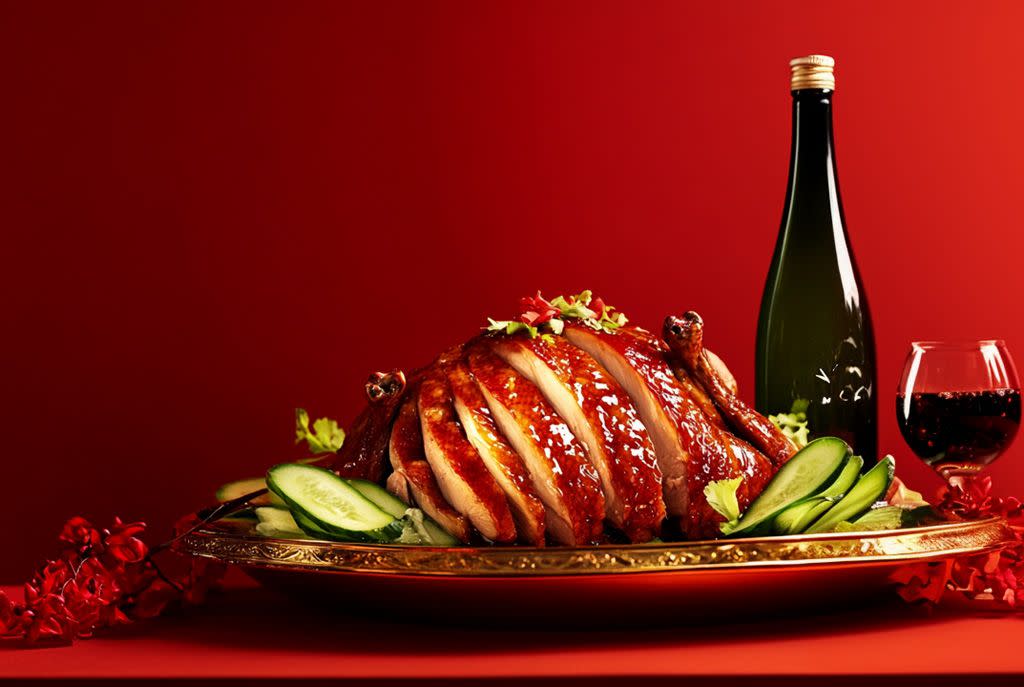 Lunar New Year Foods Peking Duck