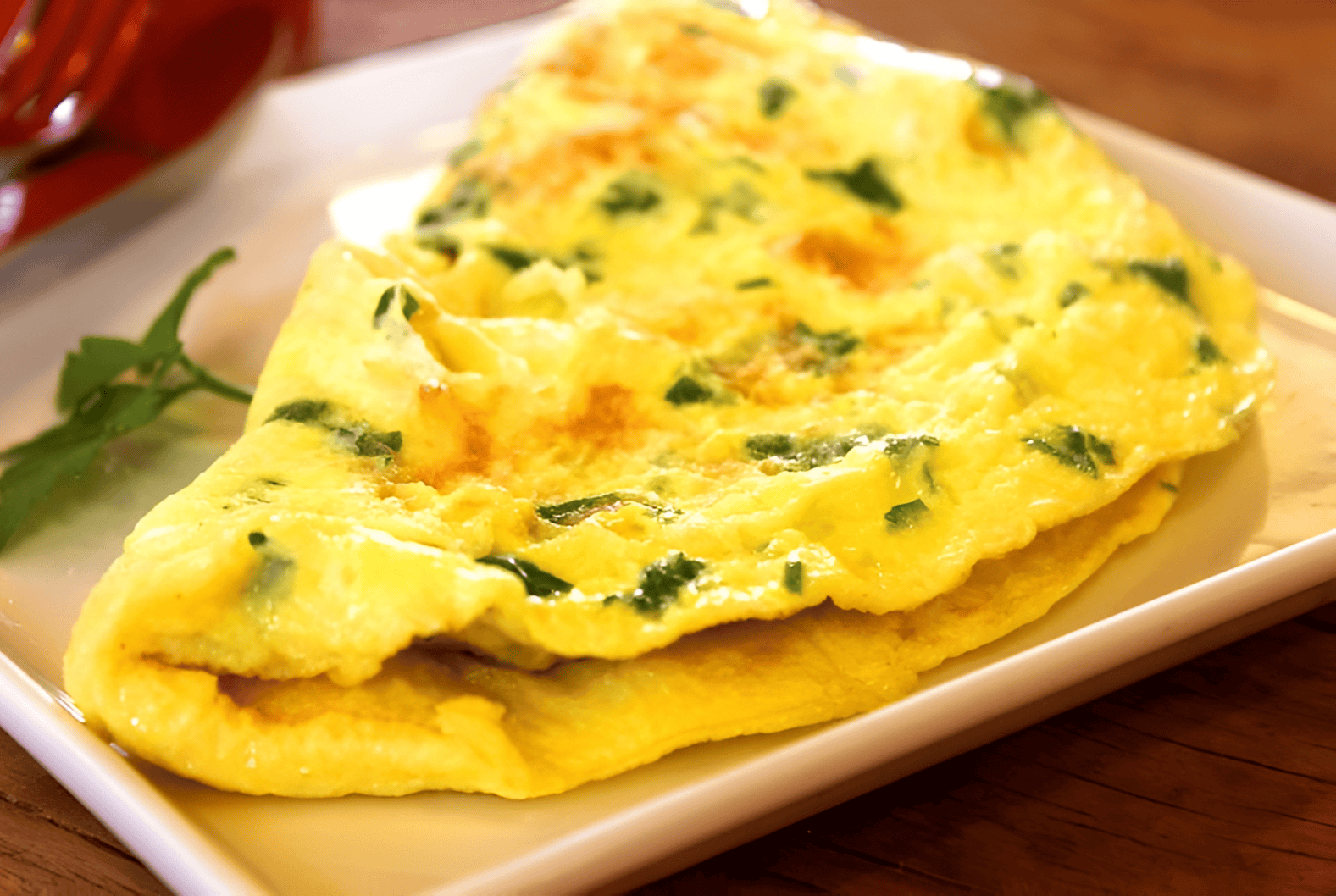 Vegetarian Omelet Breakfast