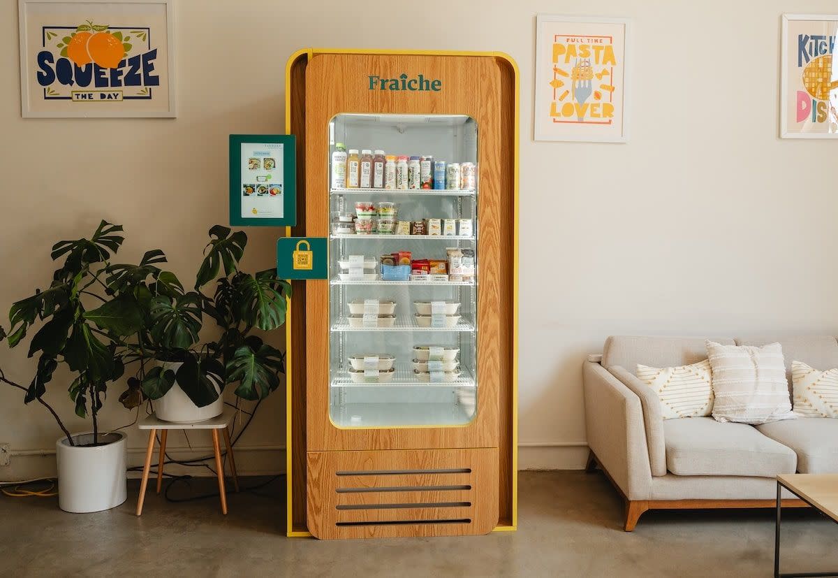 smart fridge catering options
