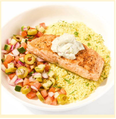 Low Sodium Diet Meal Plan - Roasted Salmon