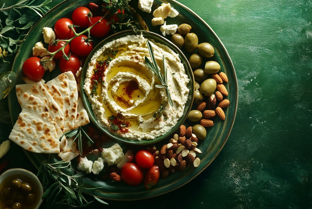 Mediterranean Diet Snack Platter
