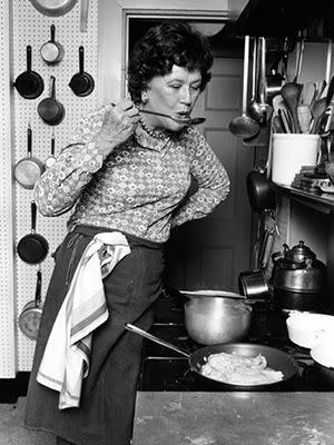 Famous Female Chefs - Julie Child 1978