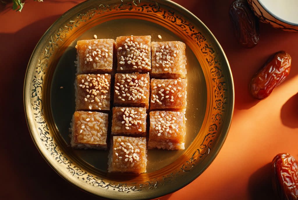 Lunar New Year Foods Nian Gao Sweet Rice Cake
