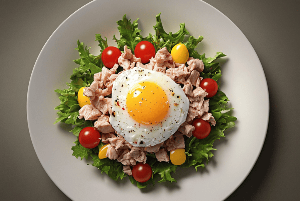 Tuna Salad with Egg