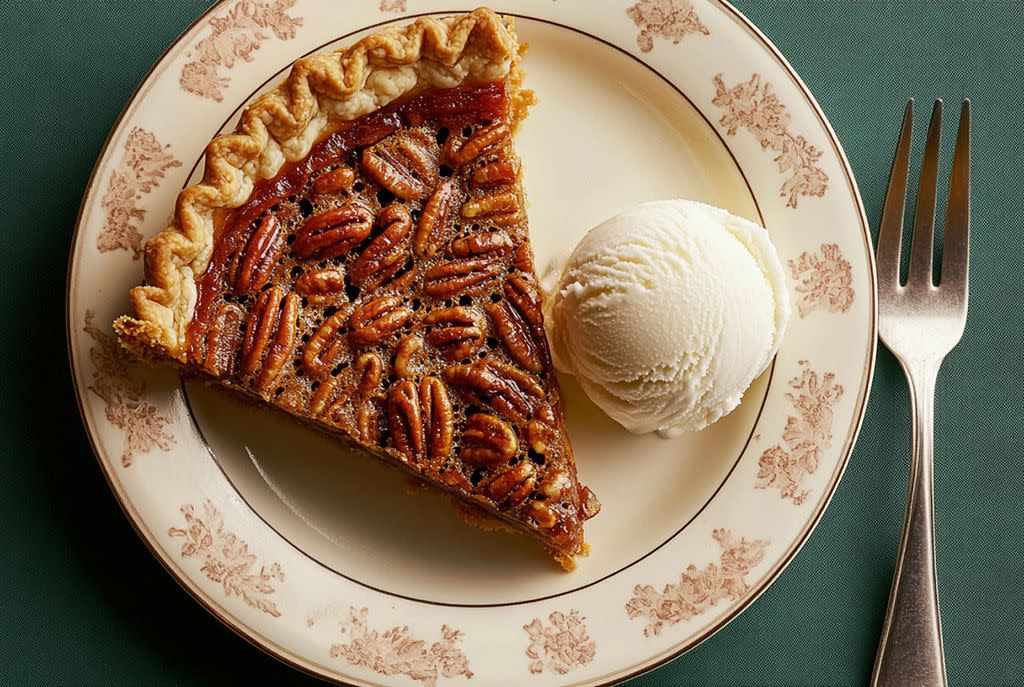 Women's History Month Foods - Pecan Pie