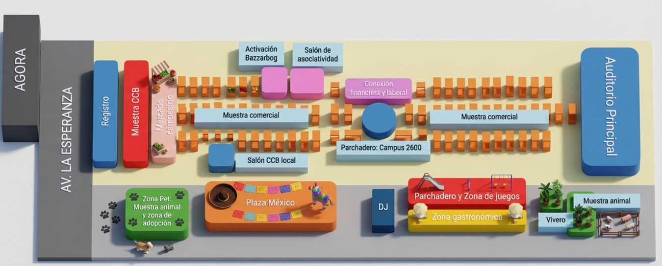 Mapa del evento + Talante  2026
