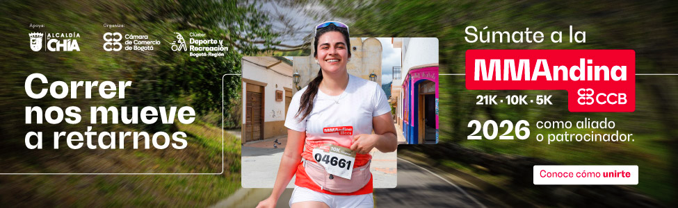 Banner de la Media Maratón Andina edición 2026 - Chia