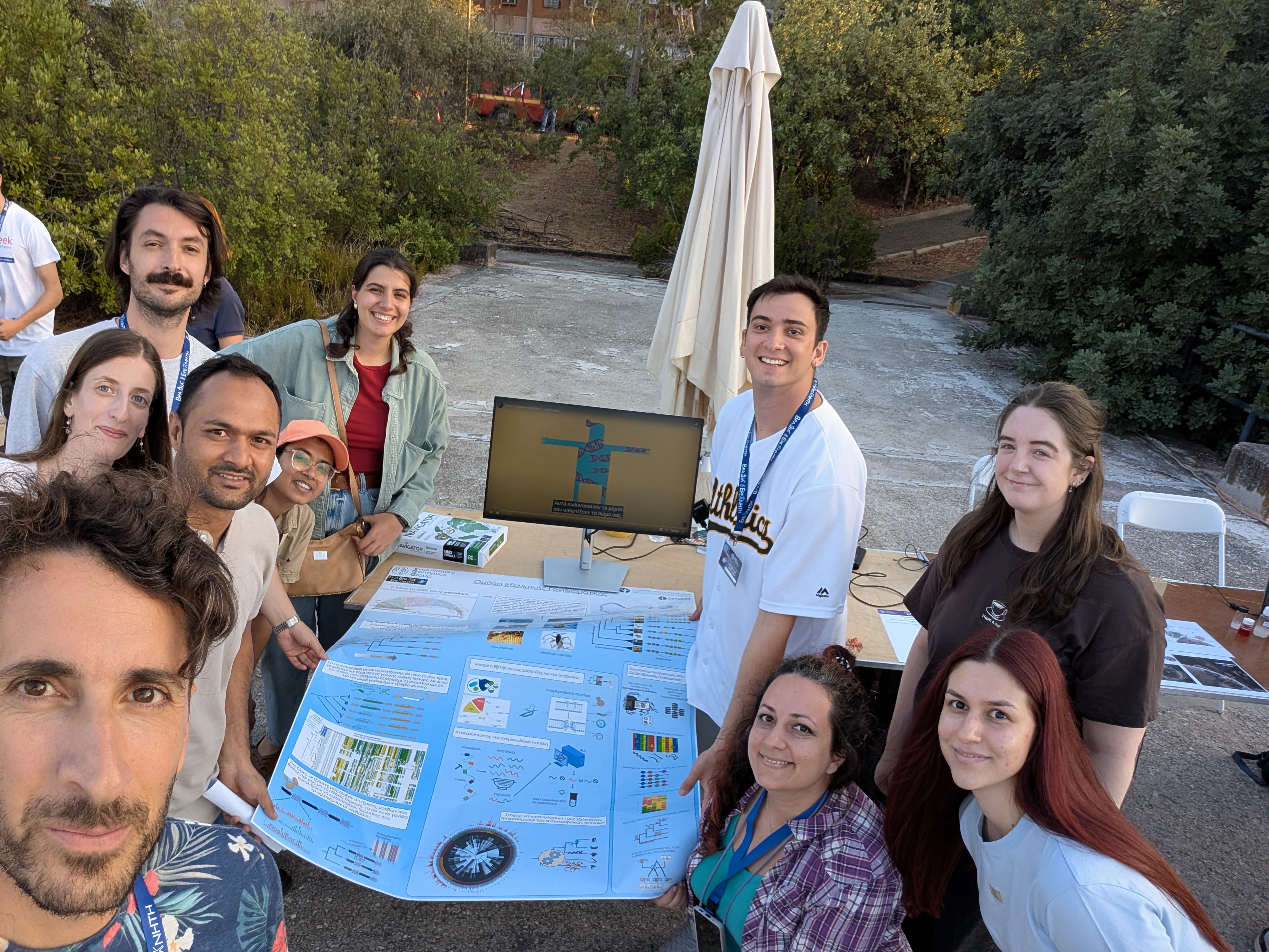 Science outreach at the Athens edition of European Researcher's Night